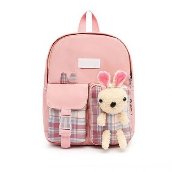 Cartable mignon scolaire Backpack  Design Adorable Jaune