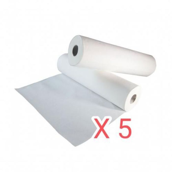 5 Rouleaux Draps d'examen papier médical