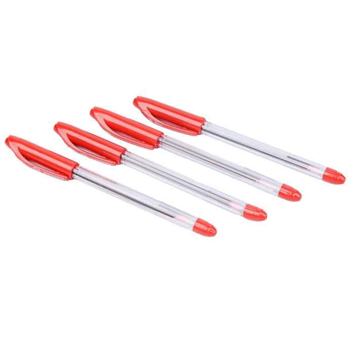 BLISTER DE 4STYLOS À BILLE CRISTAL SKY COULEUR RO