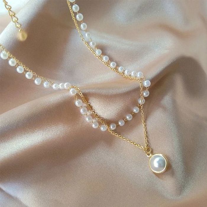 Collier en perles - GENERIC - Mode 2021 - Bijoux de luxe - Matières naturelles - Femme