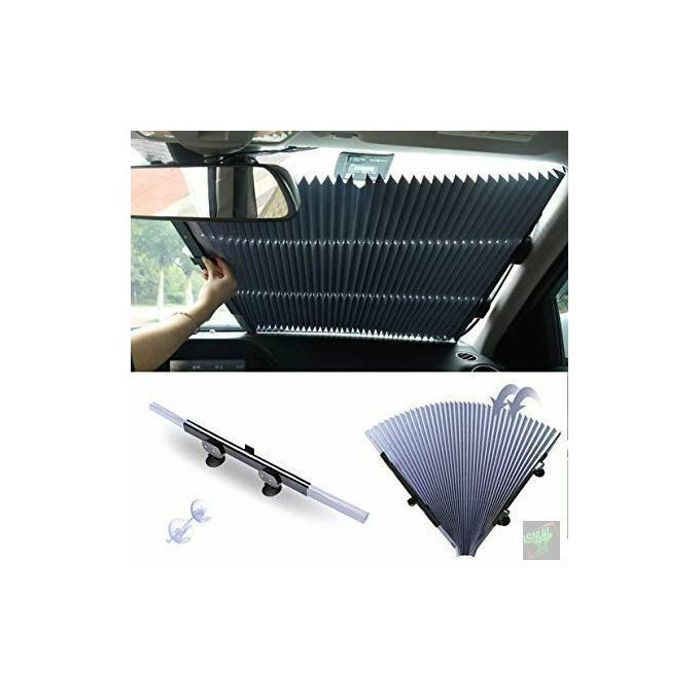 Couvre prolongateur automatique pare-brise réglable protège soleil voiture