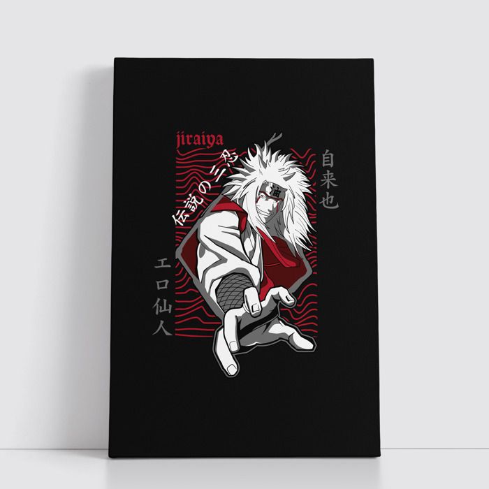 Tableau Manga Japonais sur Toile – Affiche Murale Anime 25x40 cm pour Déco Otaku 41