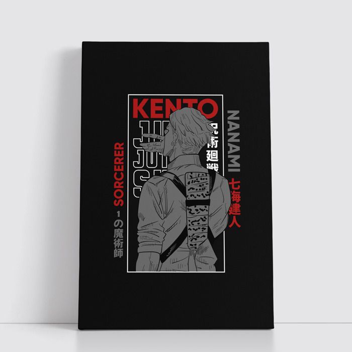 Tableau Manga Japonais sur Toile – Affiche Murale Anime 25x40 cm pour Déco Otaku 9