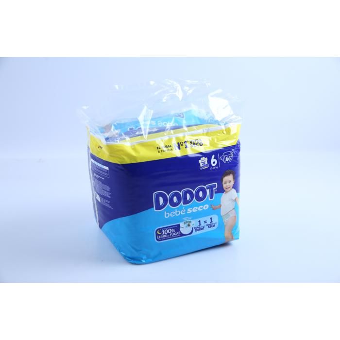 Couches bébé Dodot extra large JP T6 66U
