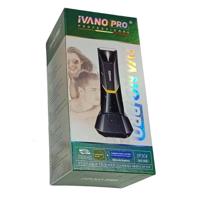 IVANO PRO – Tondeuse Corps Professionnelle 4-en-1, Puissante et Résistante