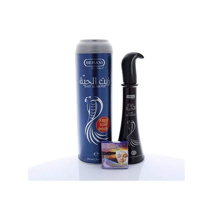 Hemani Huile de serpent Hemani - soin de cheveux et renforçateur - 250 ml