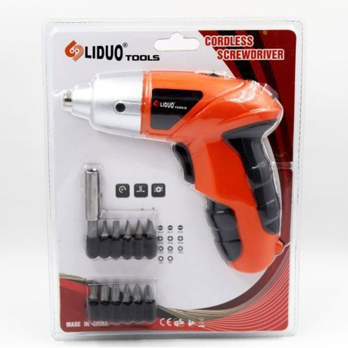 Liduo Visseuse tournevis electrique rechargeable sans fil avec 13 pièces
