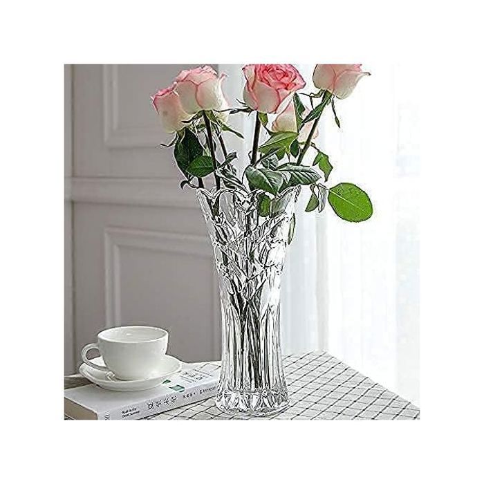 Vase en verre transparent pour sublimer vos bouquets