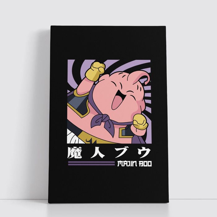 Tableau Manga Japonais sur Toile – Affiche Murale Anime 25x40 cm pour Déco Otaku 3