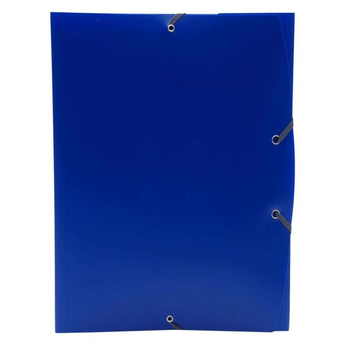Chemise à 3 rabats A3 élastique polypropylène 24x32cm - AUCHAN
