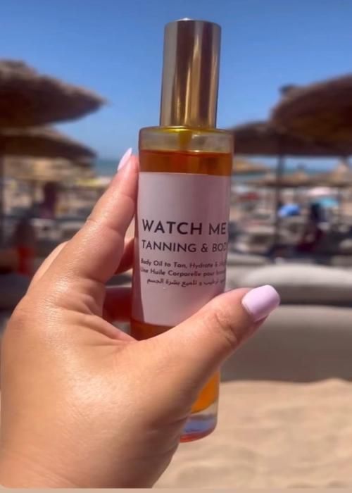 Huile bronzante - GENERIC - Watch me glow - 100ml - Hypoallergénique - Senteur vanille