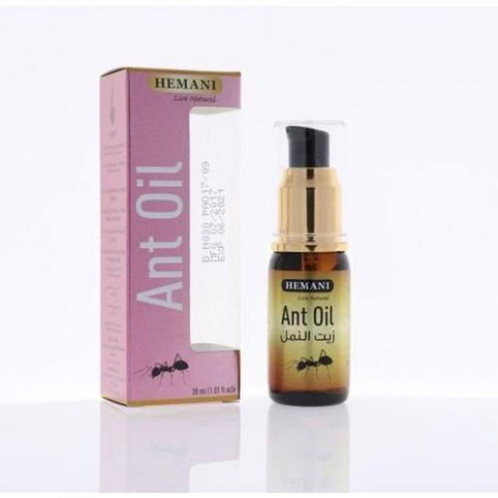 Huile de Fourmis - Hemani - 30ml - Épilation - Retarde la Repousse - Multicolor