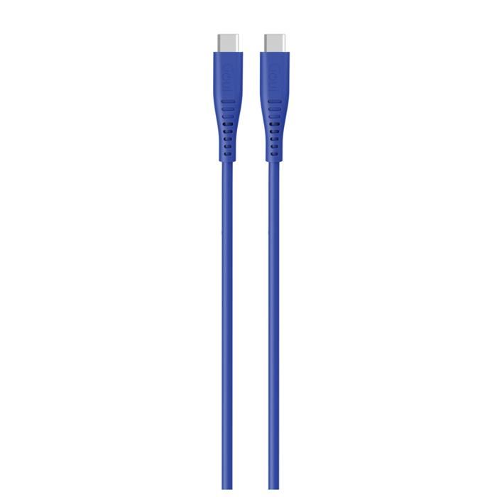 Câble USB Type-C - GOUI - Type C vers Type C - 60W - 1,5 mètre - Flexible et Réversible