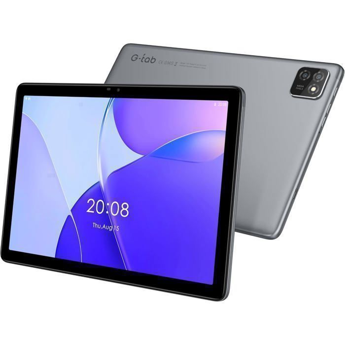 Tablette - G-TAB - T10 - Écran 10.1" IPS - 4 Go RAM - 64 Go ROM - 4G