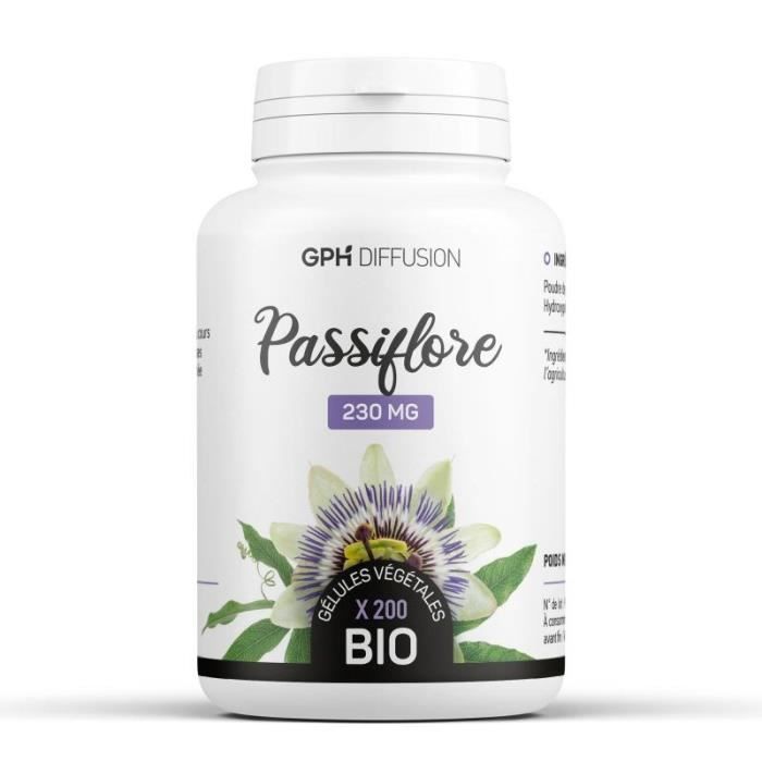 Passiflore Bio AB 200 gélules végétales 250 mg