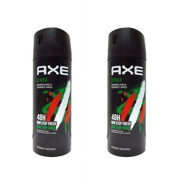 LOT DE 2 DEO AXE AFRICA 150ML