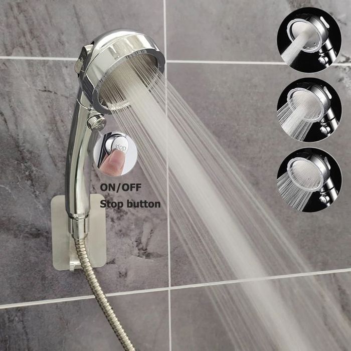 Pommeau de douche turbo à la mode
