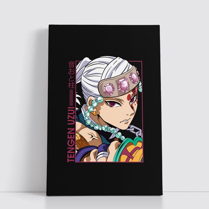Tableau Manga Japonais sur Toile – Affiche Murale Anime 25x40 cm pour Déco Otaku 54