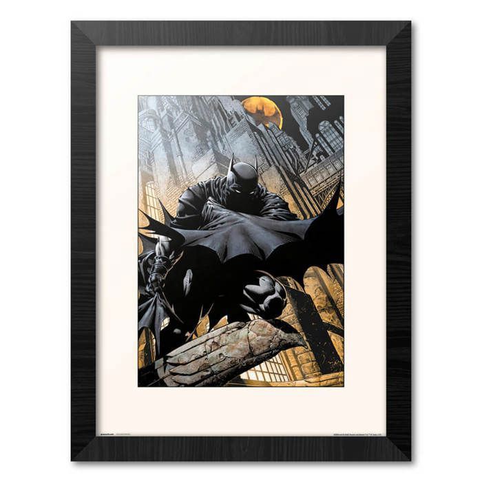 Cadre - DC COMICS - BATMAN GARGOYLE - 30x40 cm - Contemporain - Design - Papier