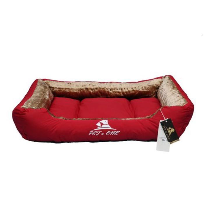 Lit pour chat et chien - rouge taille XL