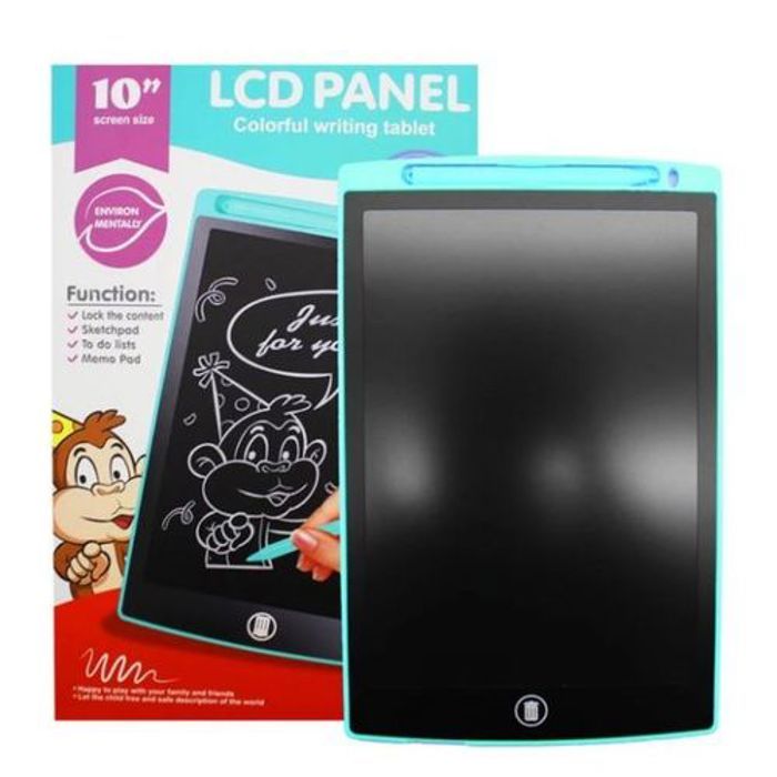 Ardoise de dessin LCD de 10 pouces, Tablette d'écriture et  pour enfants