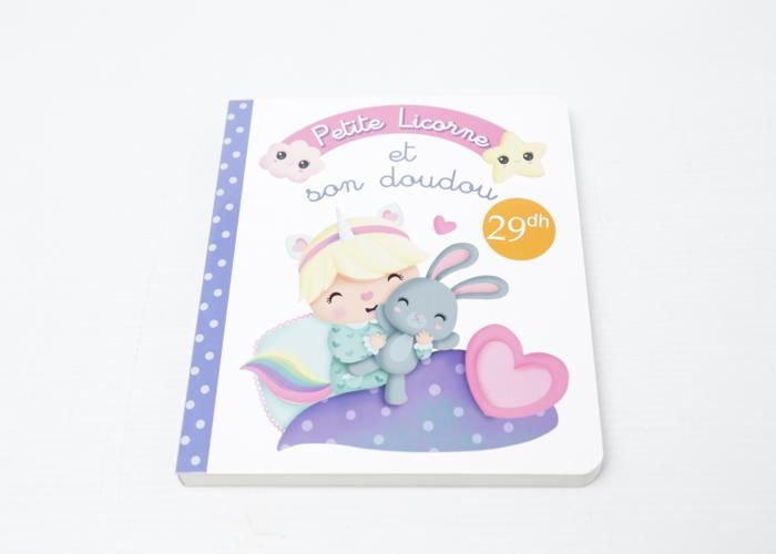 LIVRE PETITE LICORNE ET SON DOUDOU