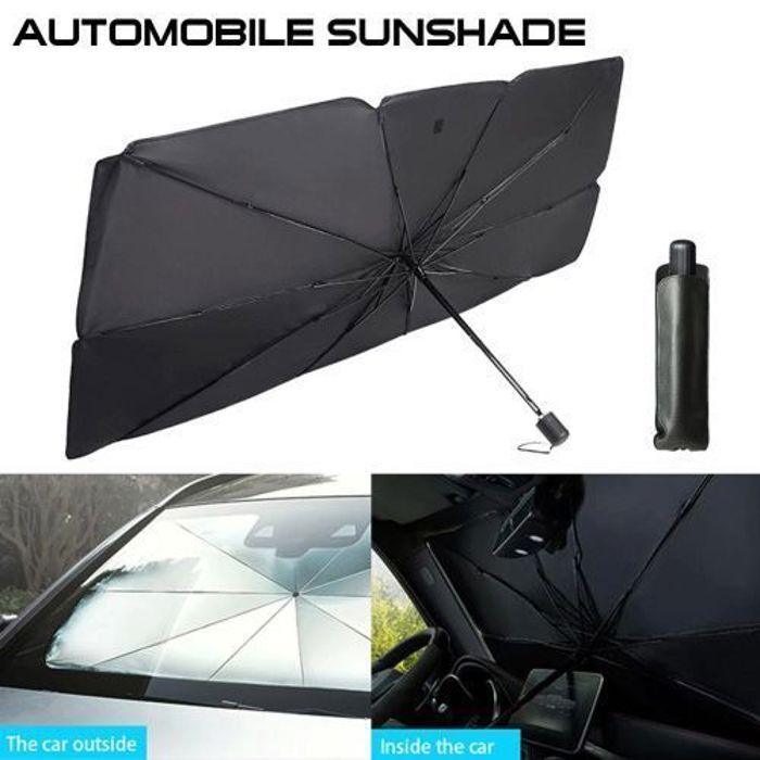 Couvre Pare-brise Parapluie pliable, bloc de lumière