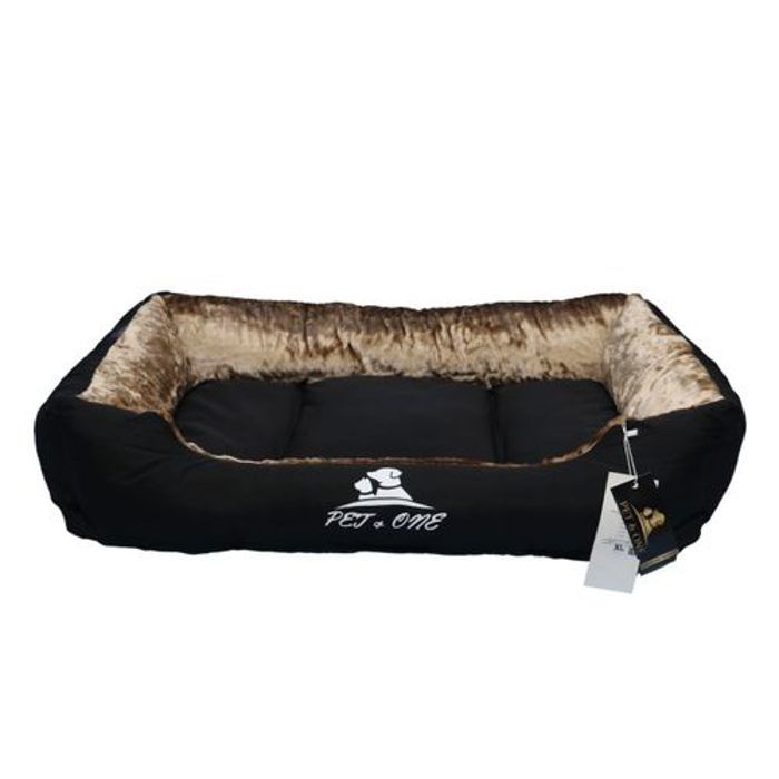 Lit pour chat et chien - Noir taille XL