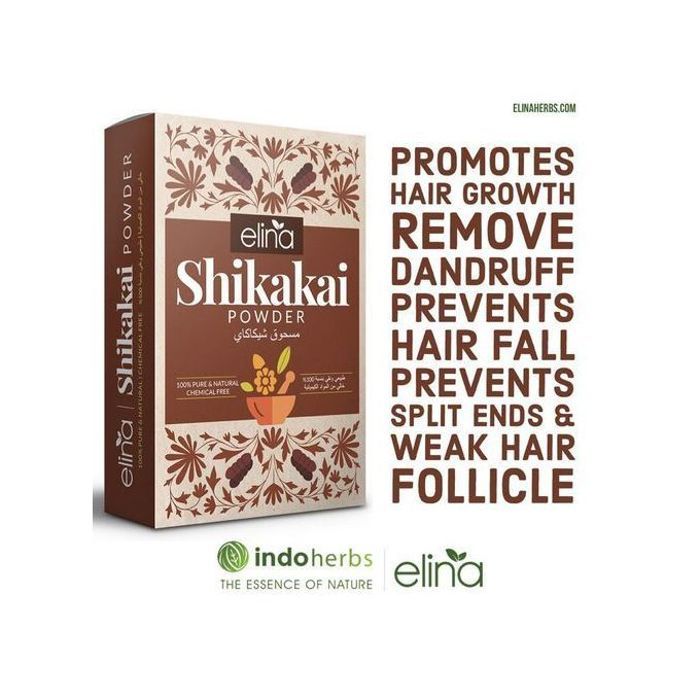 Elina SHIKAKAÏ Shampoing Naturel, Soin Capillaire, Pousse De Cheveux, Anti pellicules
