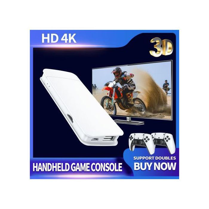 Clé de jeu HDMI 4K avec 2000 jeux prêts à l'emploi Du plaisir sans limite