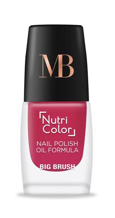 Vernis à Ongles - MB MILANO - NUTRI-COLOR - Rose Fraise N°128 - 8ml - Séchage rapide
