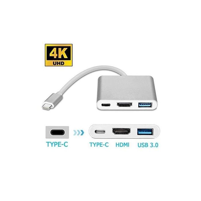 4k USB Adaptateur HDMI Type-C- adaptateur 4k