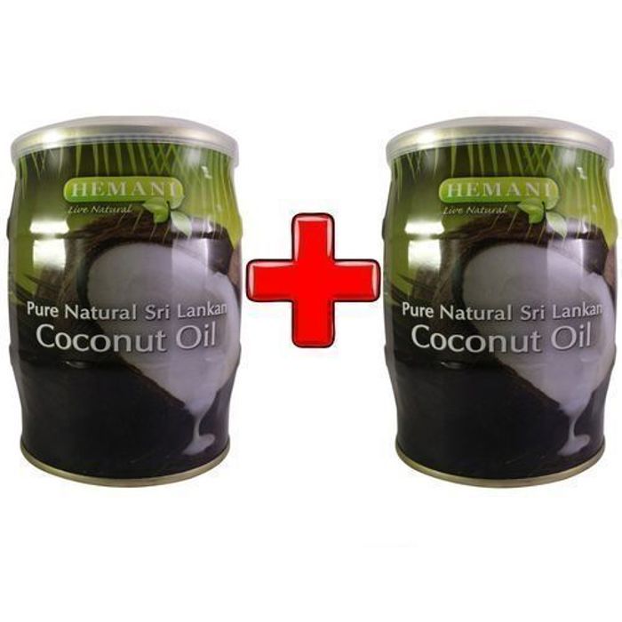 Hemani 2 Huiles de Coco Hemani 100% naturelle
