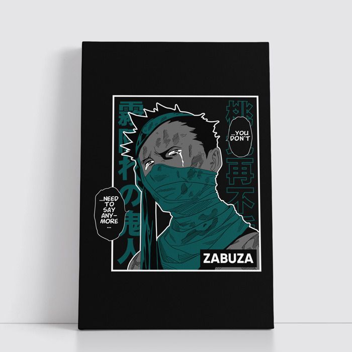 Tableau Manga Japonais sur Toile – Affiche Murale Anime 25x40 cm pour Déco Otaku 51