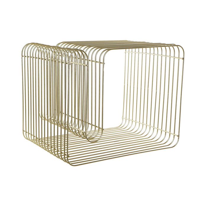 Porte-revues - DANSMAMAISON - Doré - Métal - 50x40x39 - Design Contemporain
