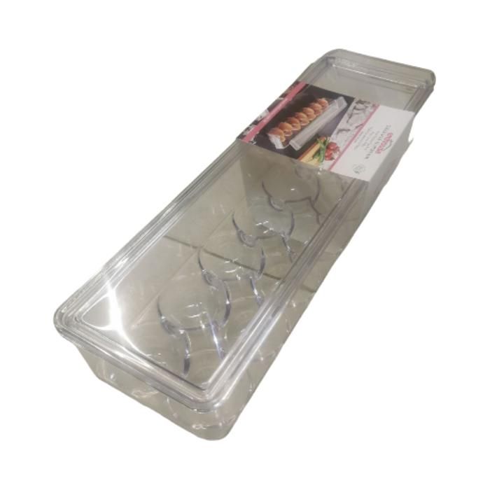 BOÎTE À ŒUFS TRANSPARENTE 14 GRILLES