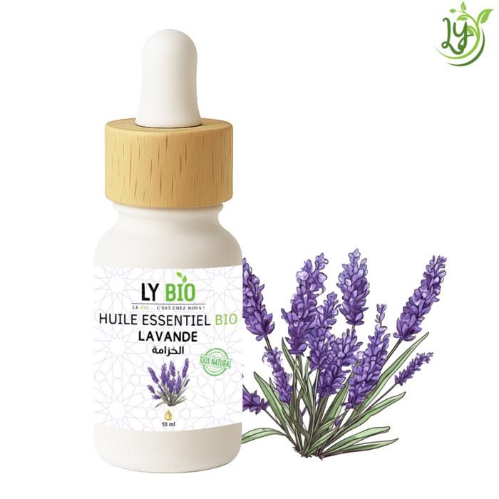 Huile essentielle - LYBIO - Lavande - 10ml - Antiseptique - Apaisante - Hydratante
