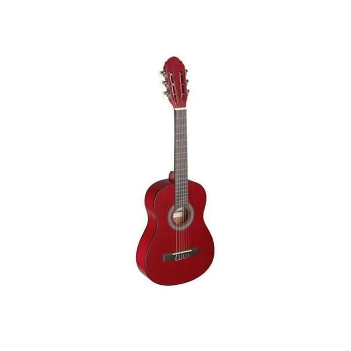 Guitare classique 4/4 Rouge