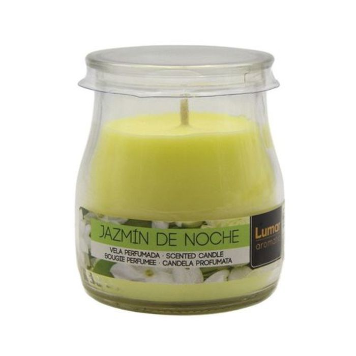 Lumar aromatic bougie parfum jasmin de nuit – fabriquée en espagne