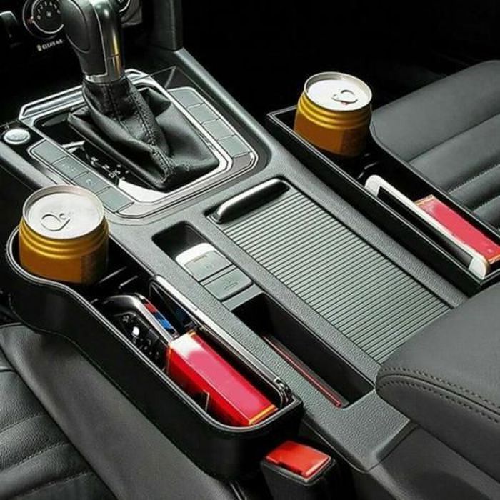 Organisateur de Voiture Porte-gobelets pour Tout Usage- boîte de rangement