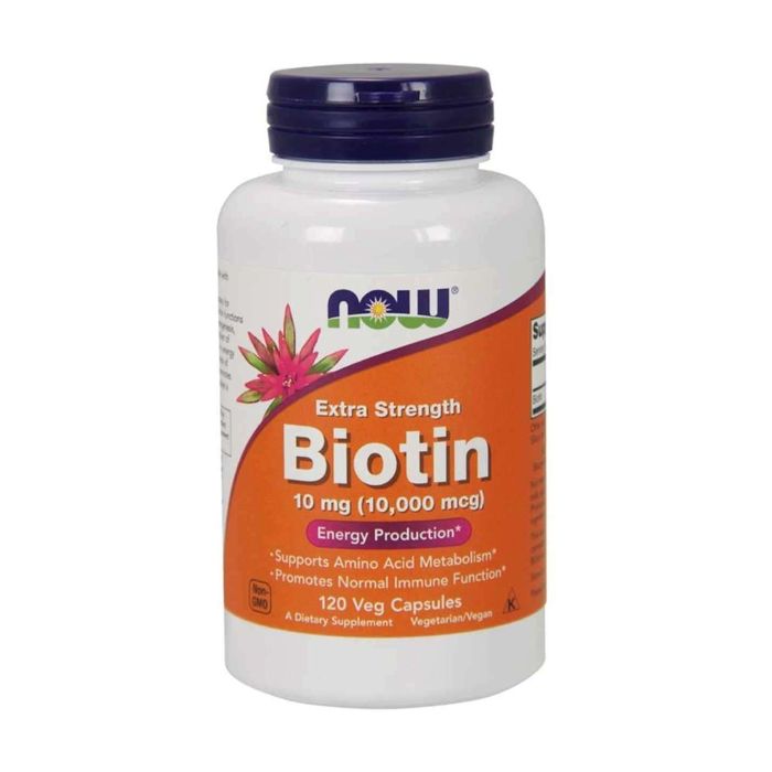 NOW FOODS - Biotine extra forte 120 capsules végétales