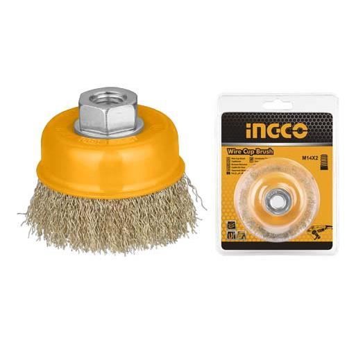 INGCO BROSSE MÉTALLIQUE 100MM - WB11001