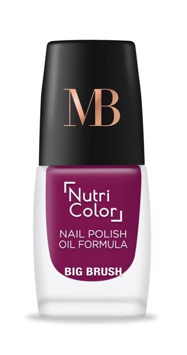 Vernis à Ongles - MB MILANO - NUTRI-COLOR - Bordeaux N°131 - 2 en 1 - Séchage rapide
