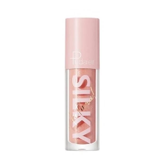 Pudaier Gloss à Lèvres Nacrés Silky Natural Couleur 01