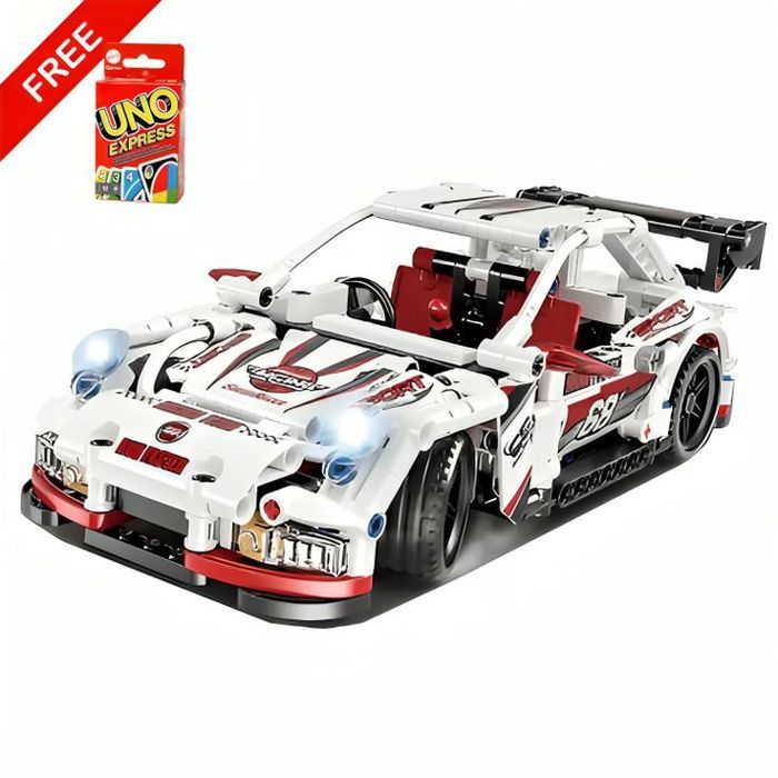 Voiture De Course Modèle Technique, Voiture de sport + Carte Uno Gratuit
