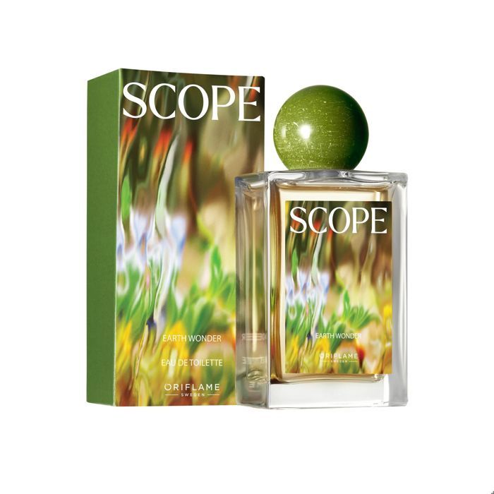 Eau de Toilette - Oriflame - Scope Earth Wonder - 50ml - Floral - Boisé - Musc