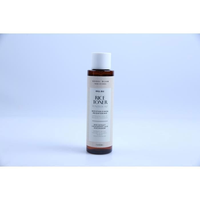 Toner - Seoul Glam - Toner de Riz - 150ml - Non comédogène - Sans parabène