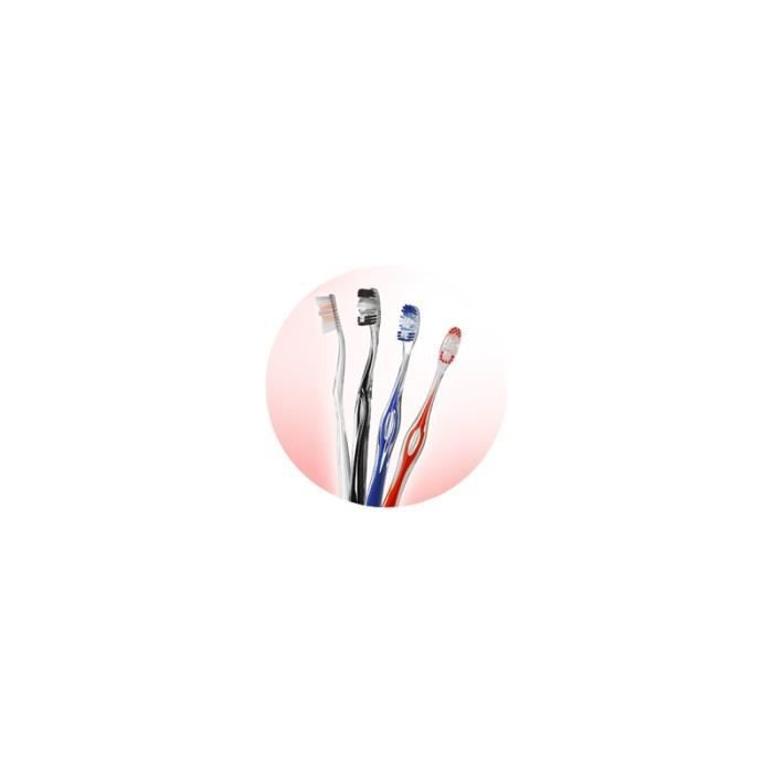 Brosse à dents - ELGYDIUM - Inspiration - Souple - Tête étroite - Manche ergonomique