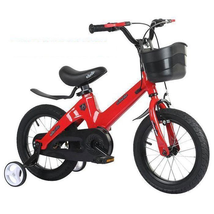 Vélo enfant 16 pouces - GENERIC - AIBEILE - Rouge - Acier - Confortable et stable