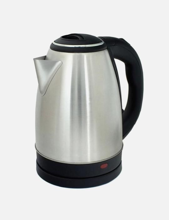 Bouilloire électrique - Inox - 2L - 1500W - Sécurité automatique - Facile à nettoyer